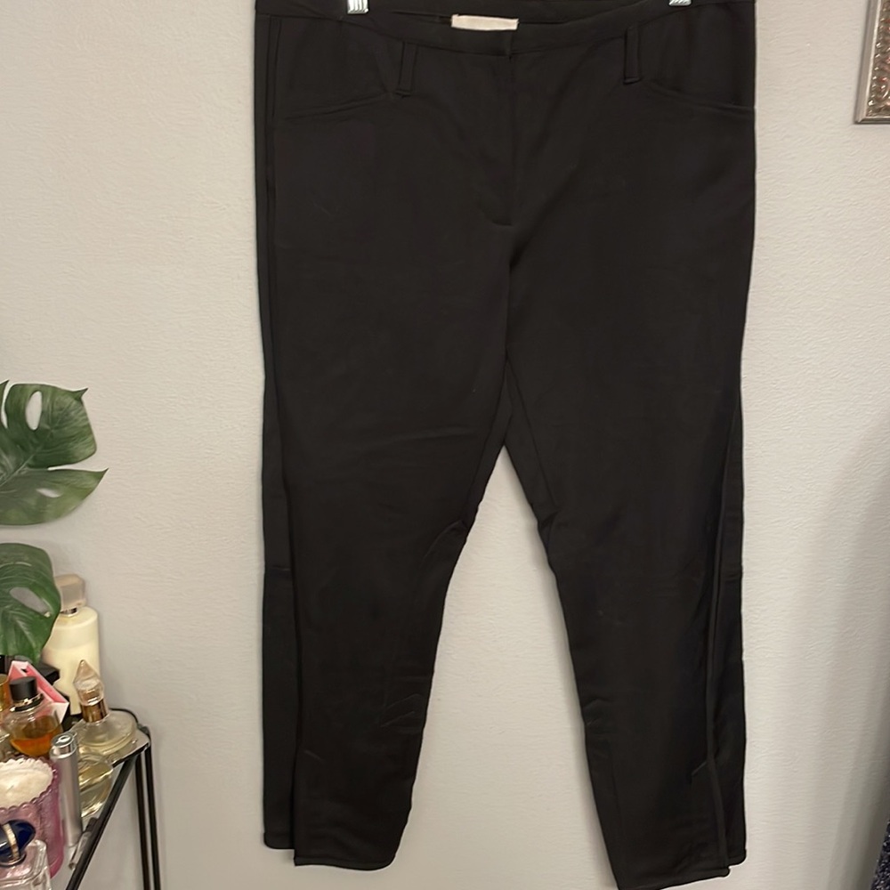 3.1 Philip Lim Black Riding Pant size  10 zip leg opening